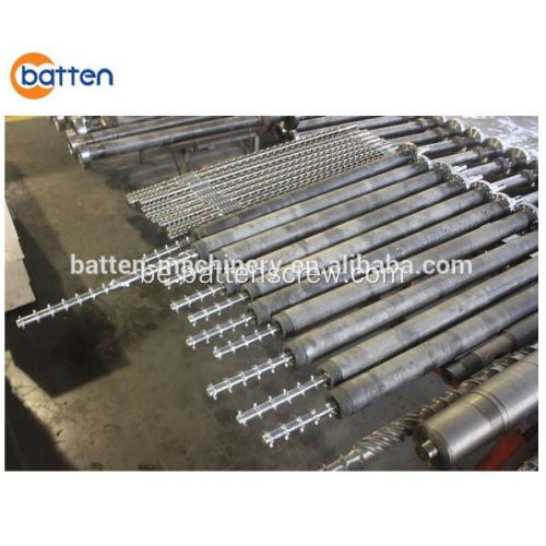 Адна шрубавая машына з алюмініевай трубай шруба